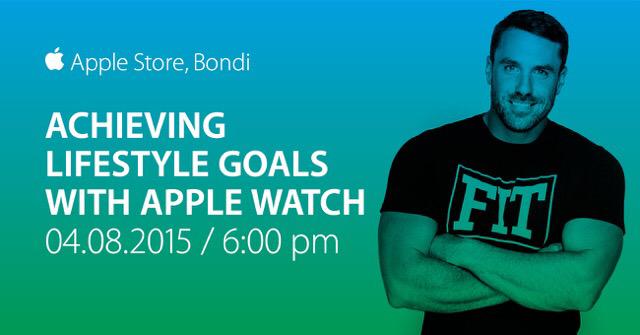 #AppleWatch Tuesday 6pm :) I'll be showing you all you need to know! I'd love to see you there!