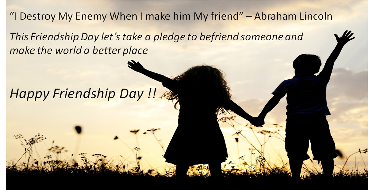 AskByPoll's tweet image. #happyfriendshipday - Let&apos;s make the world a better place #betterword. Destroy an enemy, make a new friend #peace