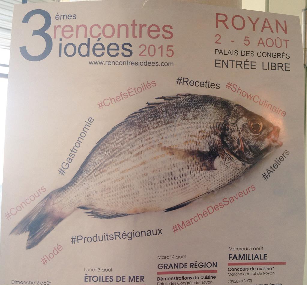 Olivier_Chaput's tweet image. C'est parti pour les #rencontresiodees 2015! Mahé Bertin ouvre le bal des #demos #culinaires #Royan #festival #summer