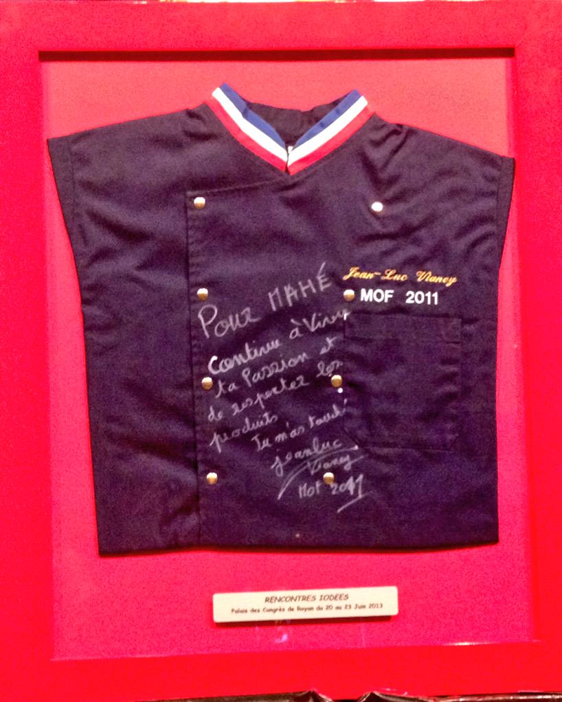 Olivier_Chaput's tweet image. C'est parti pour les #rencontresiodees 2015! Mahé Bertin ouvre le bal des #demos #culinaires #Royan #festival #summer