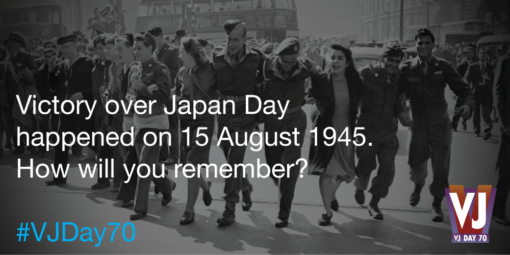 #VJDay70 commemorations are in less than a fortnight. Find out how you can join in at gov.uk/vjday70