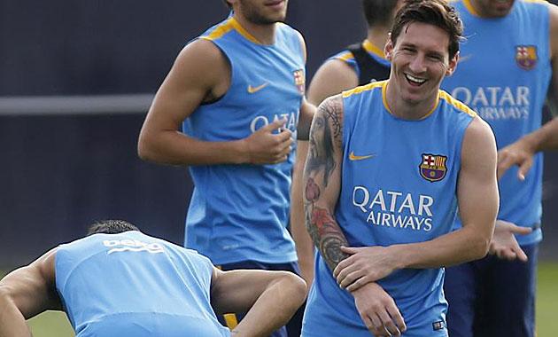 marca's tweet photo. CONFIDENCIAL MARCA | "Messi está como un toro" http://t.co/7tcZWao6OV http://t.co/8tm0RjFyty