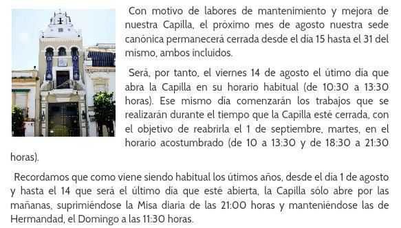 Triana_aldia's tweet photo. AVISO de la @hdadlaestrella sobre su nuevo horario de apertura... #TDScofrade http://t.co/d8SrLY8FbO
