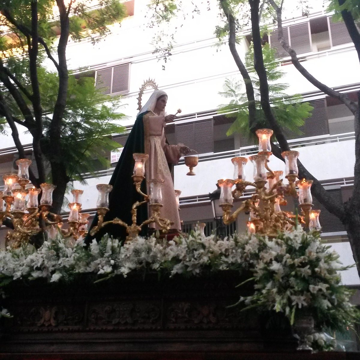 Cofrade_informa's tweet photo. Salida Santa Marta del pasado 29 de Julio por la calle Porvera(Jerez) http://t.co/jCCj1m642G
