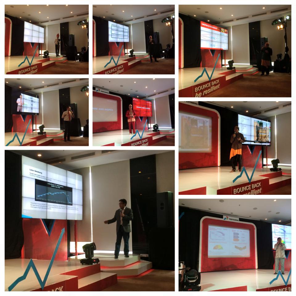 Ini barusan diupload Pak Arief the CFO. Caption-nya: "young leaders in action, the future is bright".