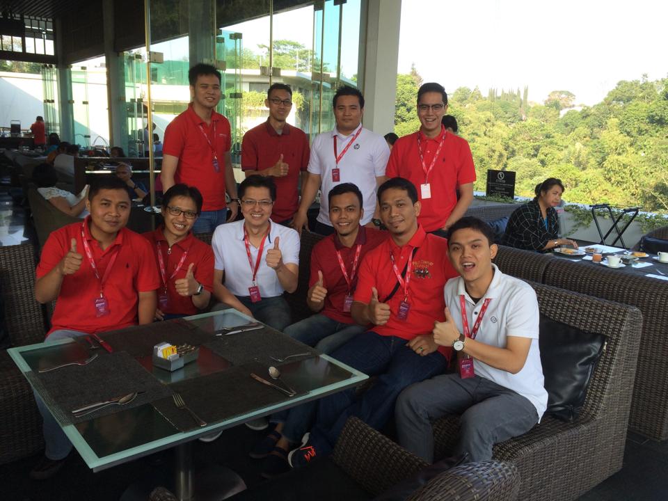 With the CFO and the "Share&amp;Inspire" finalists..