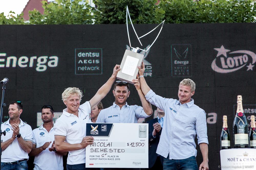 JPleasance's tweet image. Many congrats to Nicolai Sehested and @TREFORMR for a great win at the Energa @SopotMatchRace ! #esmr15 @worldmrt