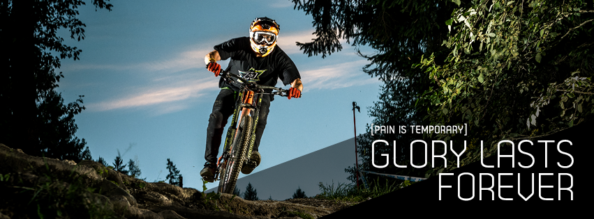 Pain is temporary, glory lasts forever – this British saying perfectly explains our attitude towards mountain biking.