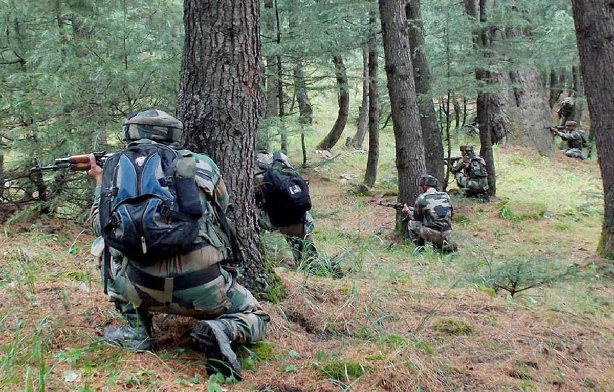  #ArmyInKashmirWho needs cubicles in their office!