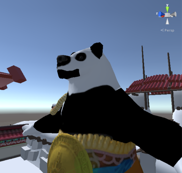 snowdowngame's tweet photo. Our programmer wanted pandas in game so much that he tried to 'texture' one #gamedev #dare2015 #dontquityourdayjobyan http://t.co/QTCHXhoRPU