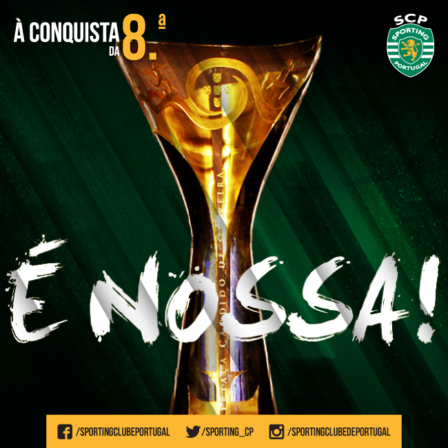 SportingCP's tweet photo. Esta vem connosco! #DiaDeSporting http://t.co/v12BKXB161