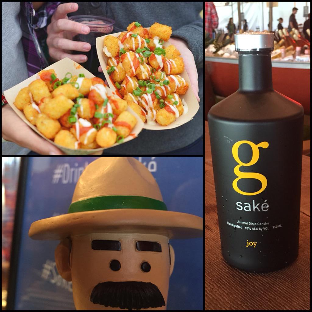 Spicy Japanese Style Tater Tots by #NojoSF (📷 by <a href="/infatuation/">The Infatuation</a>) perfect pairing = g-joy. What's yours? #outsidelands