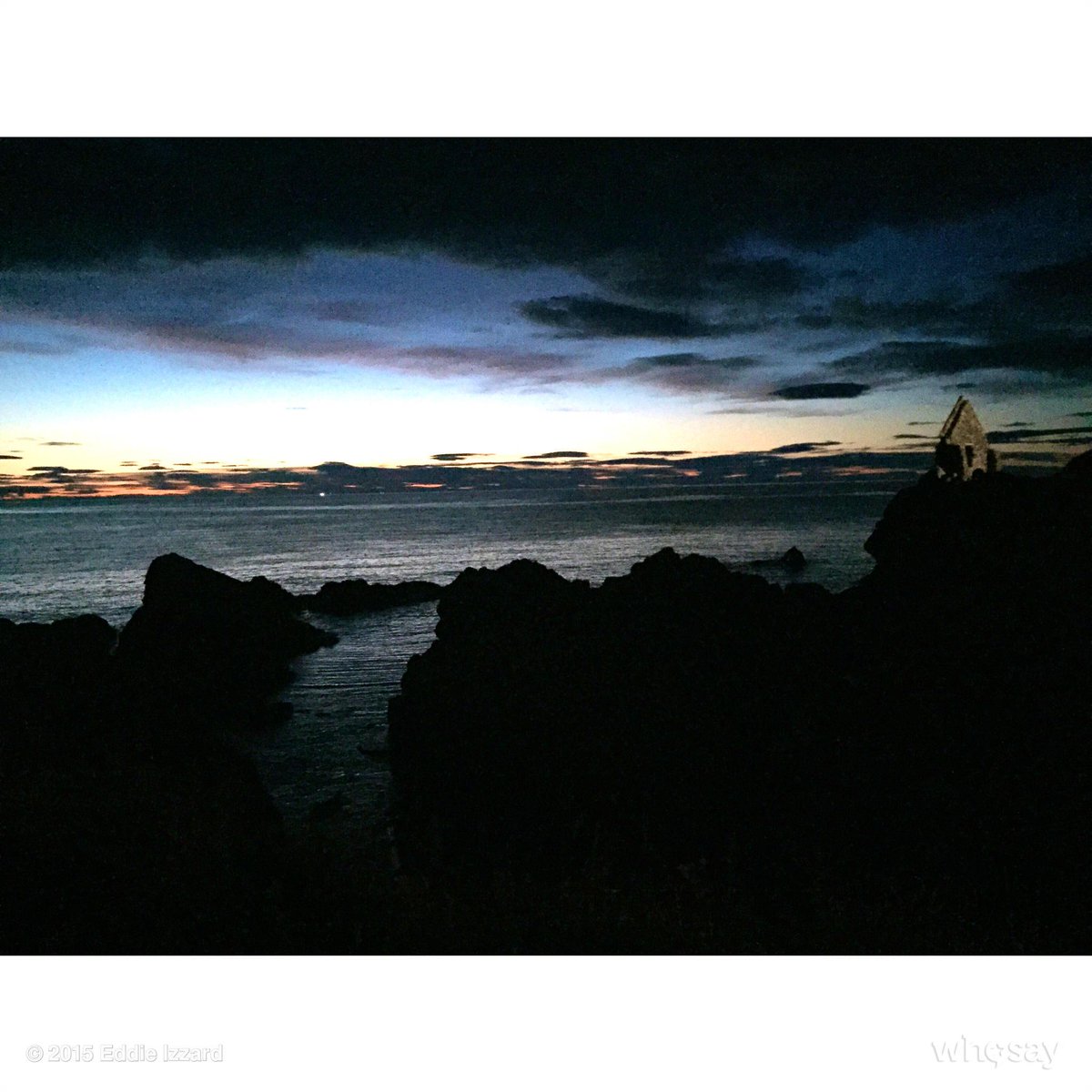 eddieizzard's tweet photo. Filming the remake of Whisky Galore - this is Portsoy, Aberdeenshire, right now http://t.co/uUEwEh5N7G