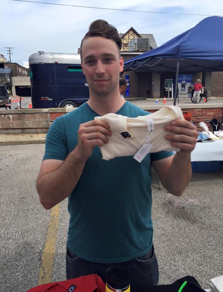 "A teacher of the community" bought his v-neck tee today.
