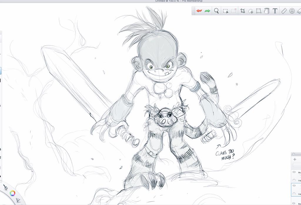 essbee71's tweet photo. Laying out with Little Tooth :^)
#comiccreating #barbarian http://t.co/CoAiJmmtIY