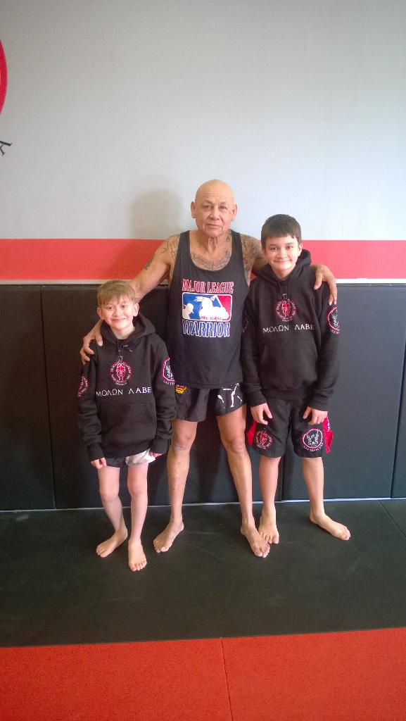 penningtonms1's tweet image. The Hooligans with coach Stone horse...