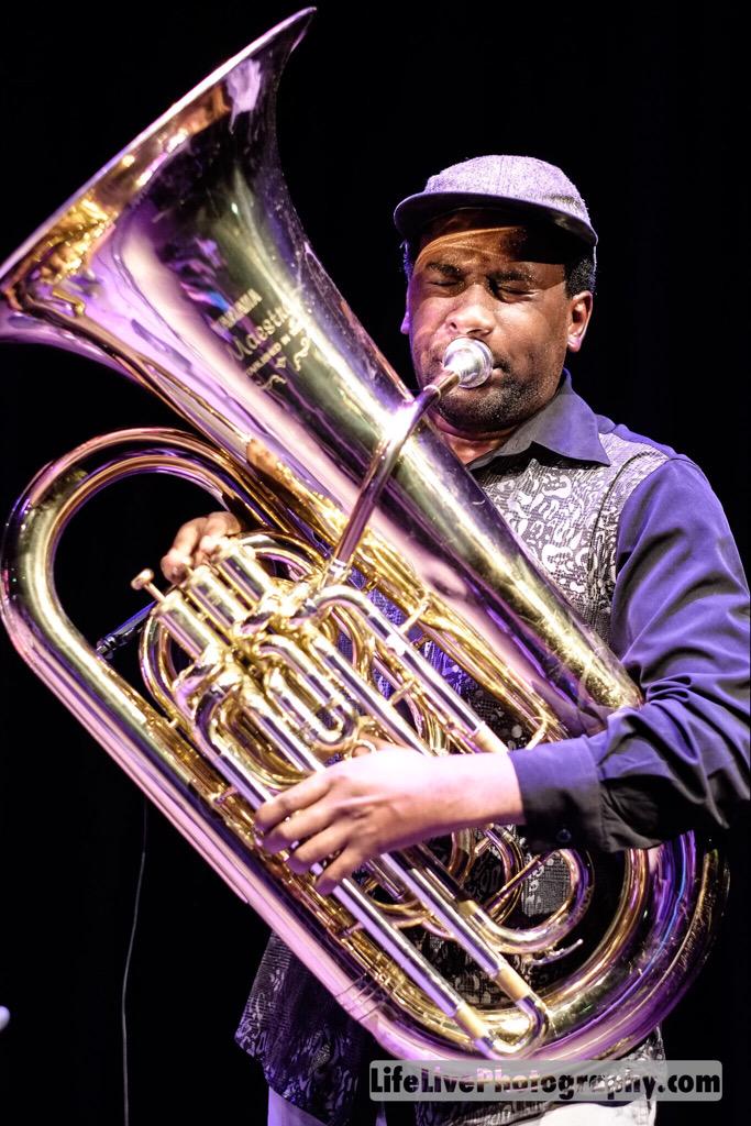 BryanAngelPhoto's tweet photo. Anything with these guys in gets my vote @SonsOfKemet @shabakah @polarbearseb @naimlabel @BreconJazz #breconjazz2015 http://t.co/eXNJkasWUq
