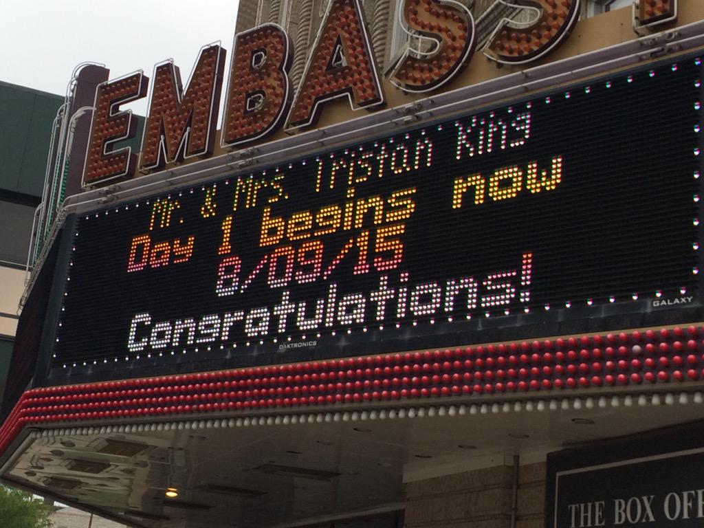 Kingdompm's tweet image. Congrats to @Tking_9  &amp;amp; @brookealyse__  on your big day thanks for letting us be a part of it