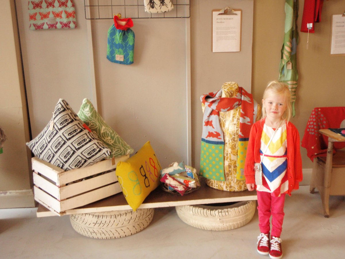 Craft Scotland Summer Show #edsummershow #nervousstitch #knitting #scottishknitwear