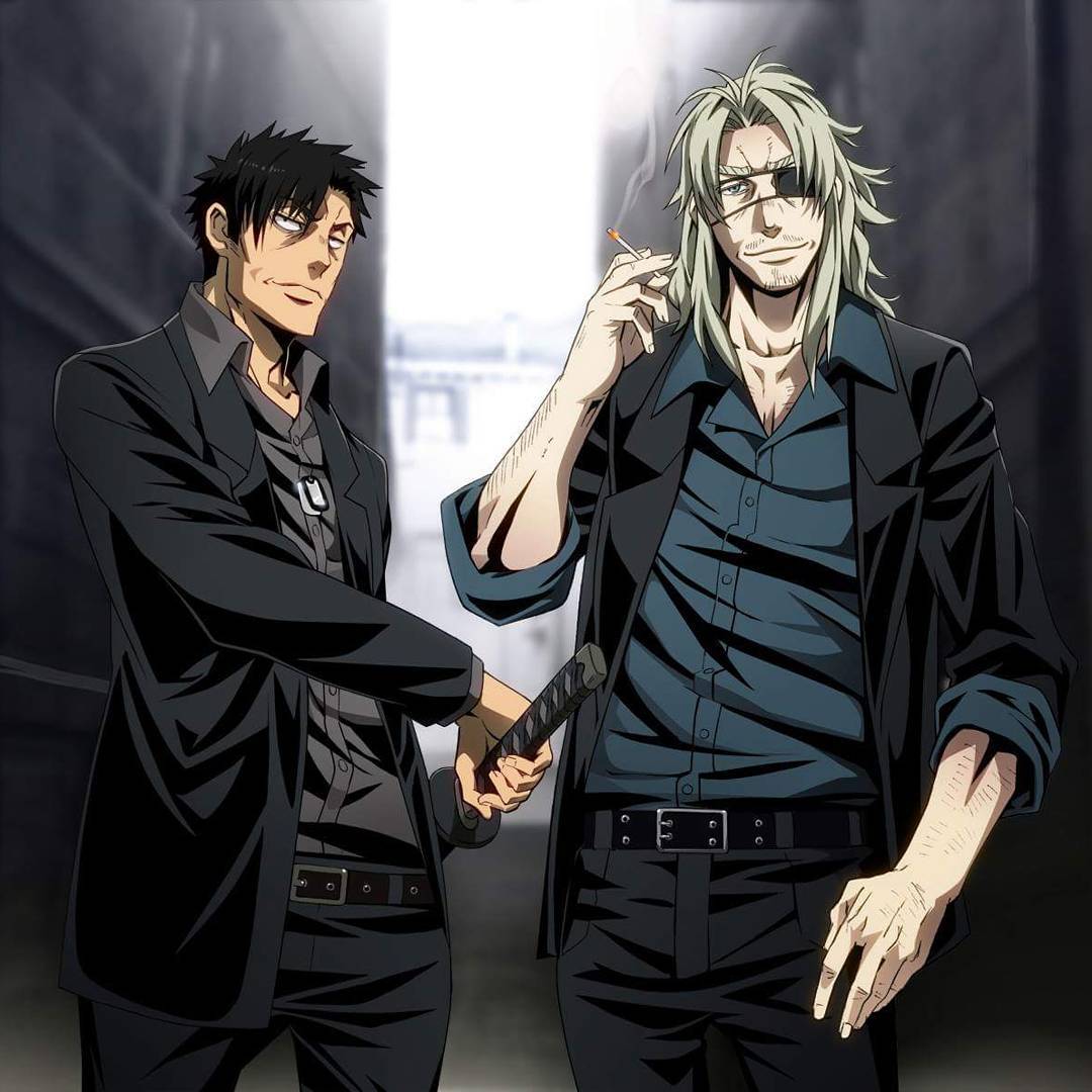 Got stoked so I approve this badass anime. GANGSTA. Nicolas x Alex