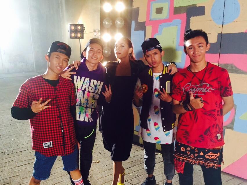 WAMbdg's tweet image. W.a.m shooting video klip shae - k.a.m.u