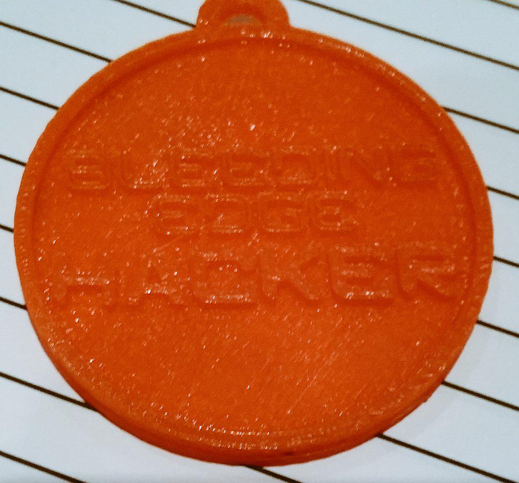 jaysonstreet's tweet photo. A few limited badges left go donate 1st to bleed 1st to get one! Have a dozen or so left! #BloodKode Contest area http://t.co/E20ES6UlCe