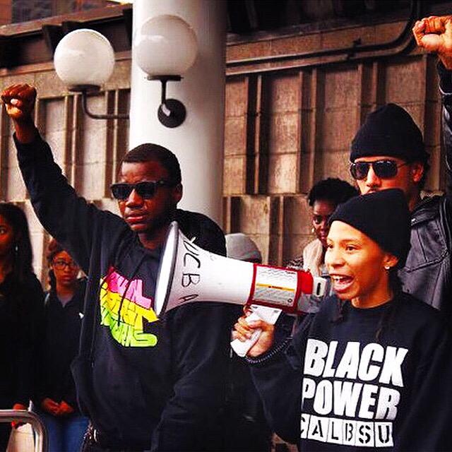 Abbas_Muntaqim's tweet photo. Throwback to when @CalBSU shutdown the Golden Bear Cafe in solidarity with Ferguson and #MikeBrown #Ferguson2Cal. http://t.co/pQz82whwcm