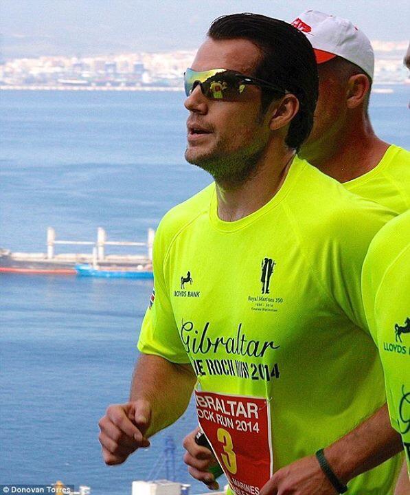 CAASisters's tweet photo. #HenryCavill raised £20,000 for @RMCTF at #GibRockRun Vote for him to win JGAwards by Aug. 30 http://t.co/znwUG271xf http://t.co/fCeIk3dnjr