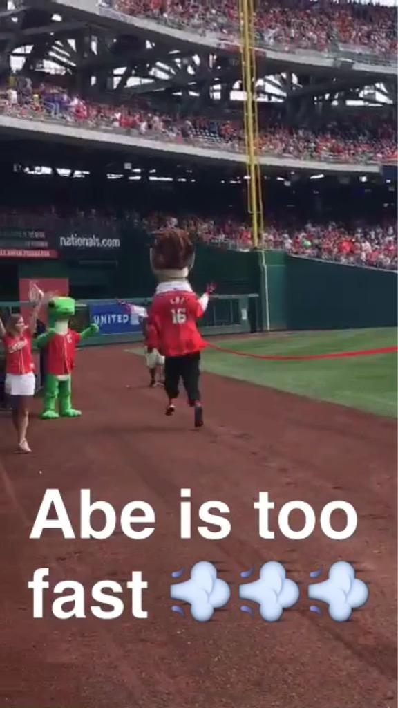NatsBigChief27's tweet image. So ummm, I guess I should've just watched today's race. #Abe #WireToWire