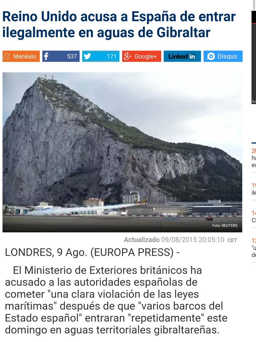 democraciareal's tweet photo. Y al final llegó Gibraltar para tapar la corrupción en el #PP y la reunión del ministro del Interior con Rato. http://t.co/RbyAgCqmWm