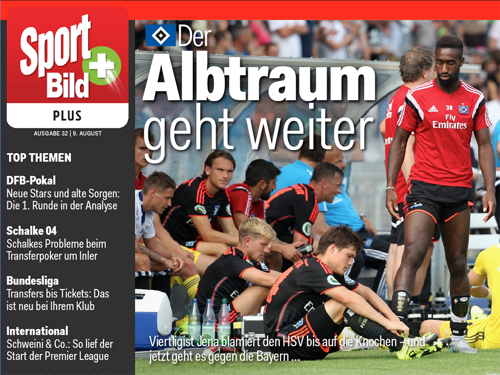 SPORTBILD's tweet photo. Neue Saison, altes Bild beim #HSV #FCCHSV 
#SPORTBILDPLUS ist zum Download bereit http://t.co/HwtZzycbCL http://t.co/6YeQAVJ3Y9