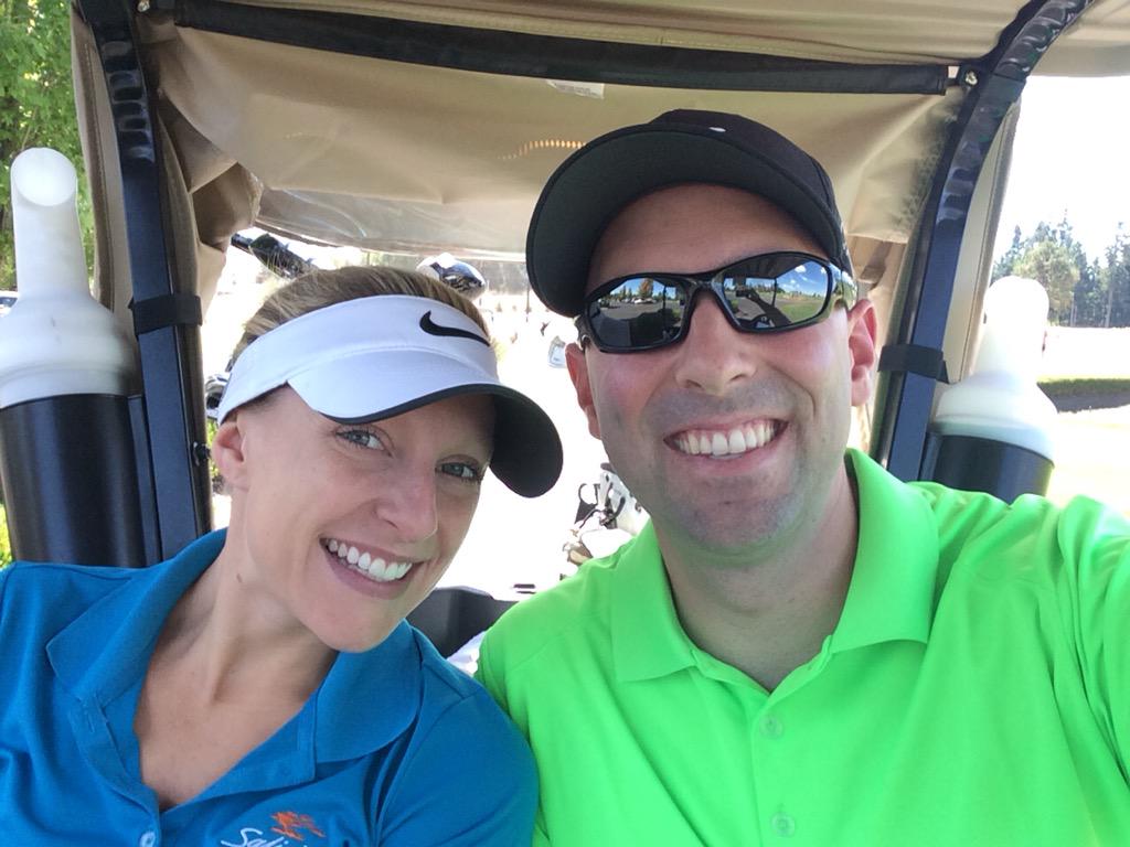 Fletch_Johnson's tweet photo. Birthday weekend golf with @tina_johnson2 at Stone Creek! #80orbust http://t.co/GcGEQ8vVXC