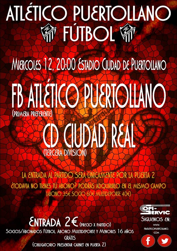 FutBaseAtPuerto's tweet photo. Próximo partido de Pretemporada
Miercoles 12-20:00 CiudadDPuertollano
#FBAP1 - @cdciudadreal
#DaleAtletico http://t.co/Gj1jnWE2AB