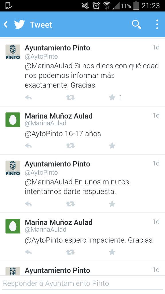 AserPintoPinto's tweet photo. .@popularespinto @psoepinto @Cs_Pinto  hoy el gobierno prohibe a los jovenes entrar en la macro. Mirar q decian ayer http://t.co/O64eLdje24