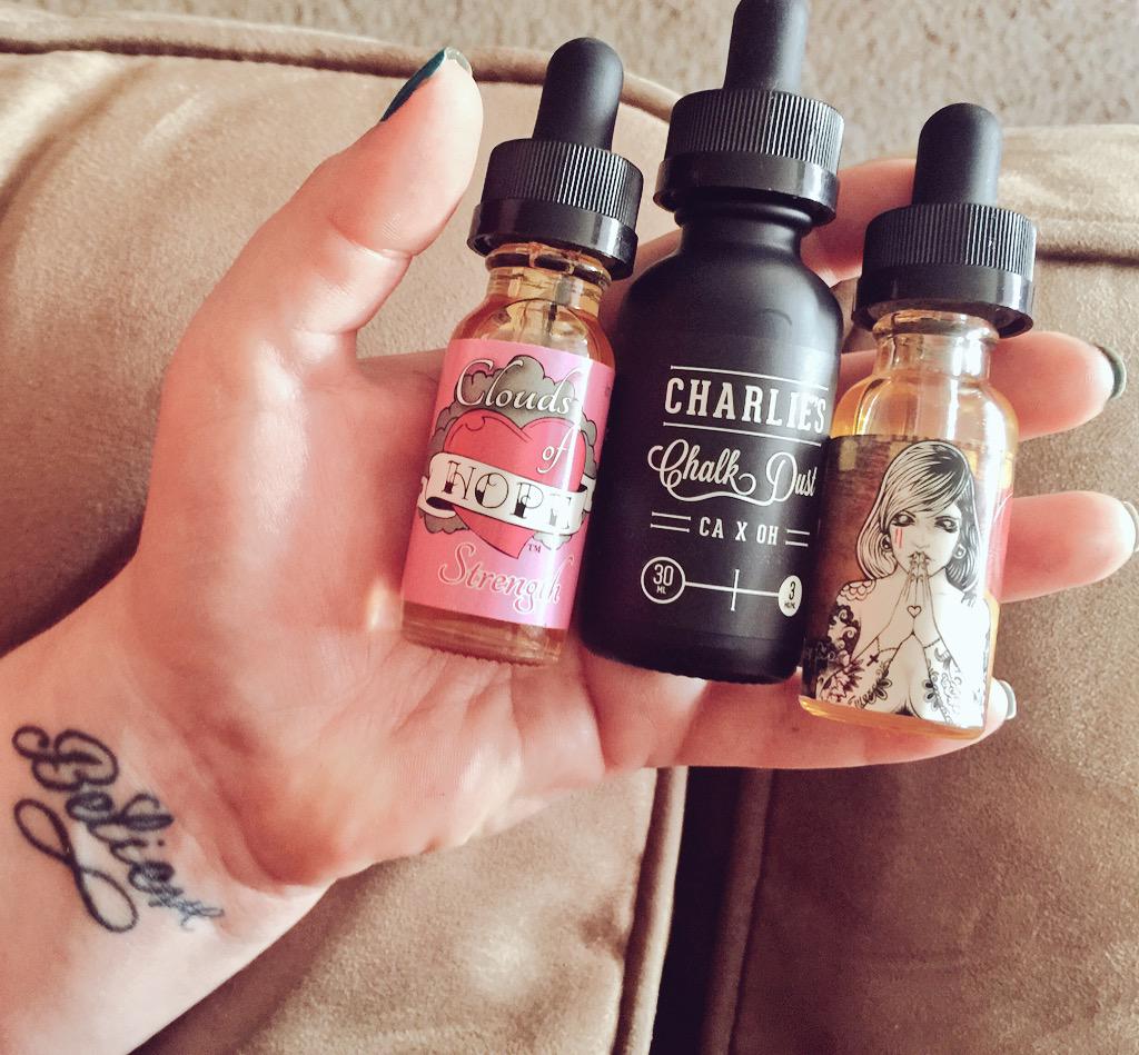 brandiheather's tweet photo. Got part of my @shopmvg order today and really enjoying these juices! #cloudsofhope #mothersmilk #slamberry http://t.co/tQBBwaIVD9