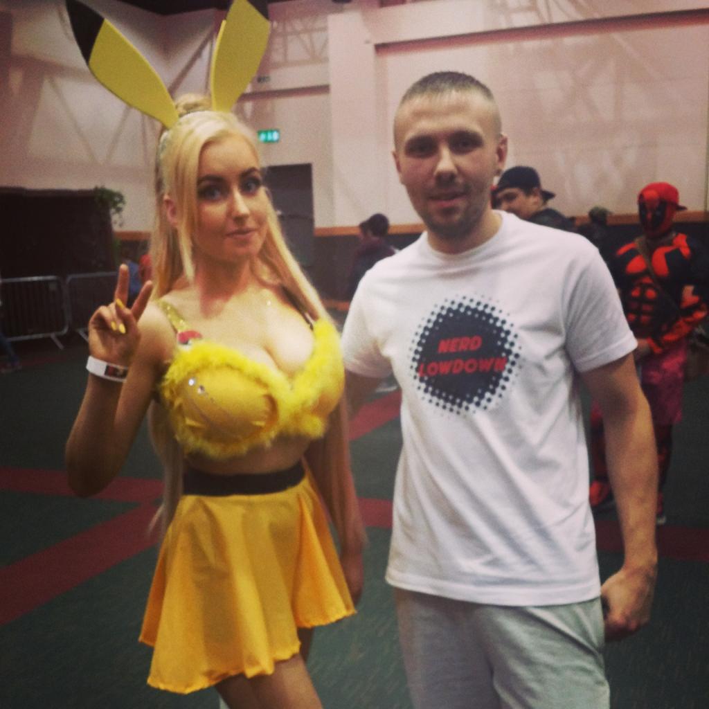 philwazhere's tweet image. Fell in love at Dublin Comic-Con 😍 #WhosThatChick #Pikachu #dublincomiccon #DCC2015 #98Fm #InLove #pokemon #Ireland