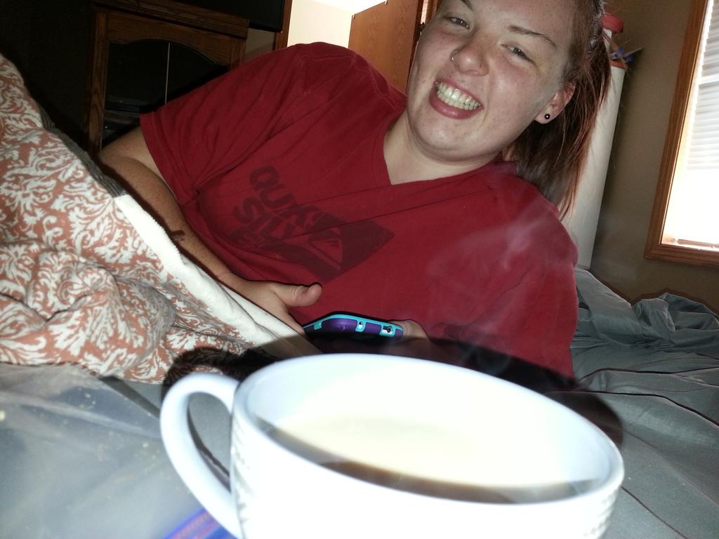 PerryBrack's tweet photo. My daughter loves her coffee! But so do I! #coffeetime #daughter #getmeoneplease #coffeelover http://t.co/xRvREJs07d