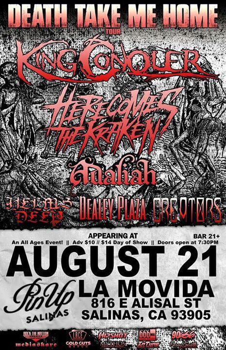 JoelCupcake's tweet photo. NEXT 4 @PinUpPresents SHOWS: 8/11 @IPrevailBand | 8/11 @FalsifierBand | 8/14 @matamoska_ | 8/21 @KING_CONQUER | RT! http://t.co/1gJtou2AKQ
