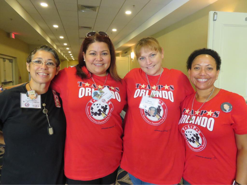 TAPSorg's tweet photo. Wonderful weekend in #Orlando for families of fallen #military heroes at TAPS seminar &amp; Good Grief Camp! #tapsfam http://t.co/M0GwBxE79M