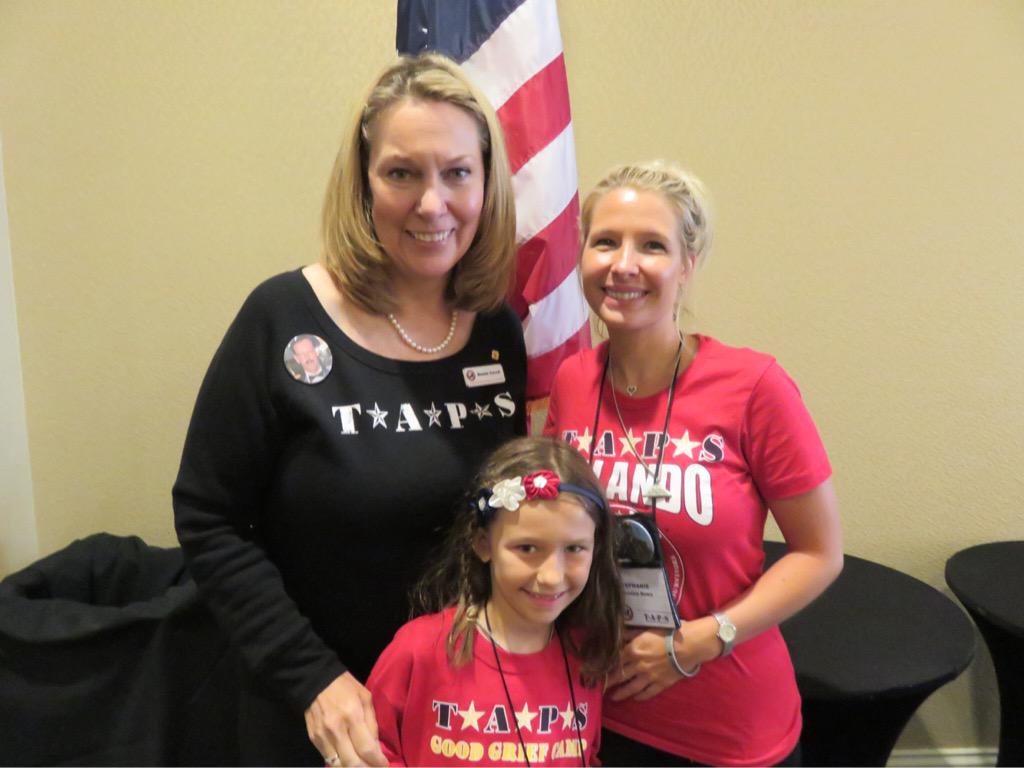 TAPSorg's tweet photo. Wonderful weekend in #Orlando for families of fallen #military heroes at TAPS seminar &amp; Good Grief Camp! #tapsfam http://t.co/M0GwBxE79M