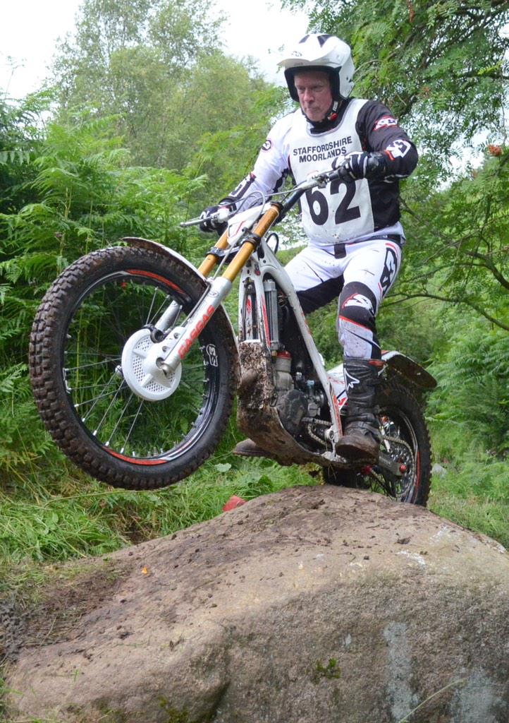 Awesome day at the trial today, took some getting used to riding a modern bike again !! #S3 #stylmartin #putolineuk