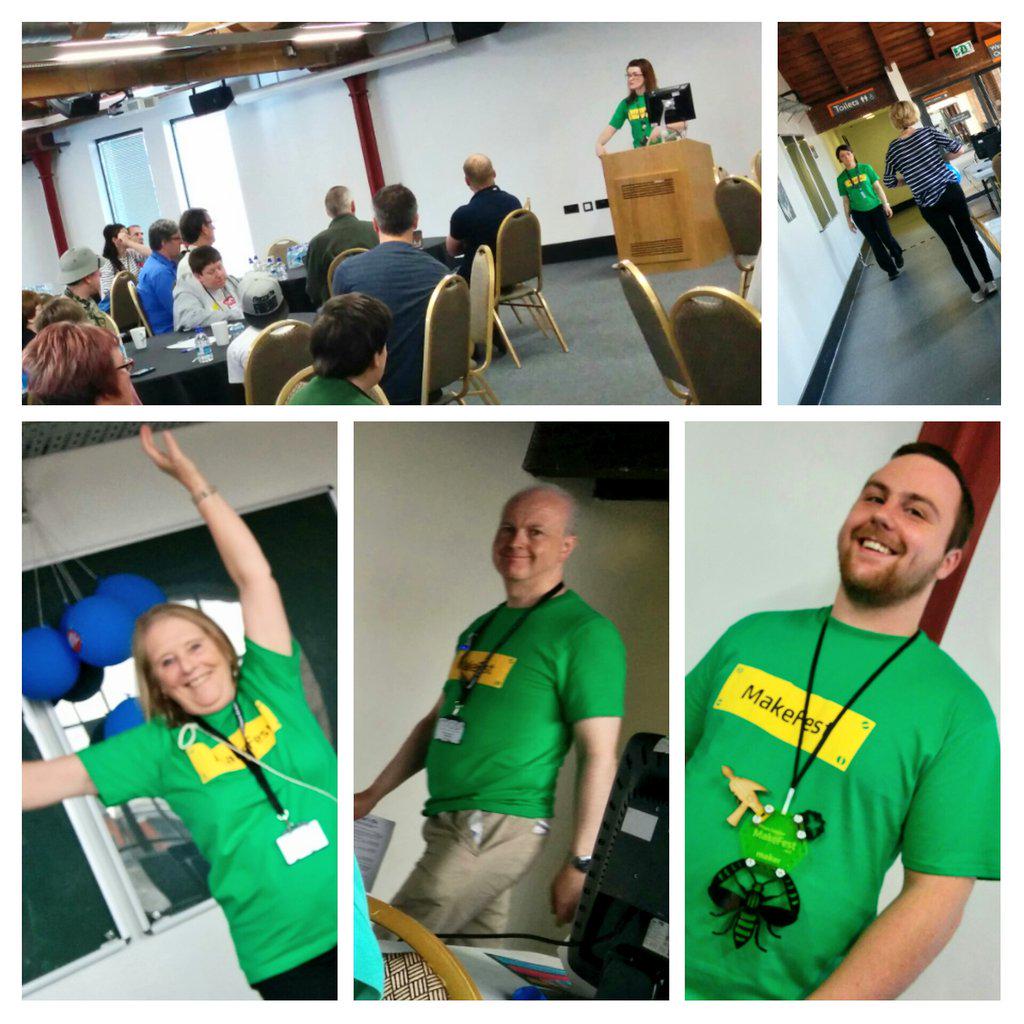 jampackeduk's tweet photo. #MakeFest staff &amp; volunteers were  amazing ambassadors for @msimanchester. Please RETWEET if you agree. http://t.co/PYrHVT7qSN