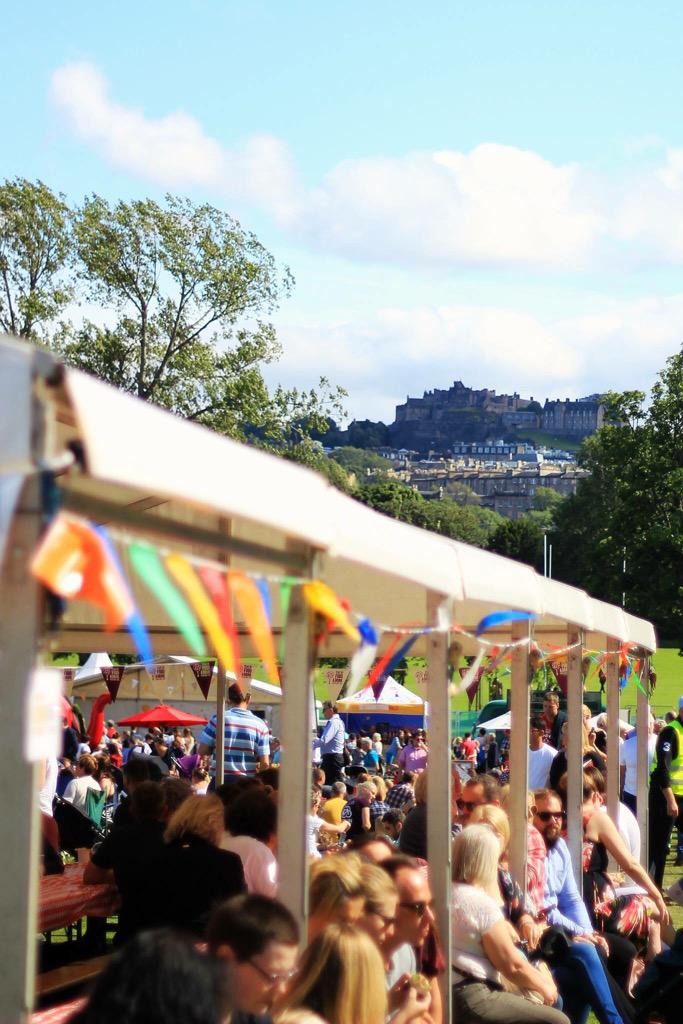 foodiesfestival's tweet photo. #Edinburgh, you were amazing! Thanks to everyone who celebrated our 10th anniversary. Can't wait until our Xmas fest! http://t.co/VAAOZe5vKA