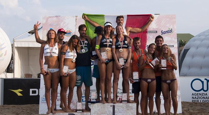 Federvolley's tweet photo. I campioni d'Italia di #beach 2015 #beacher Leggi qui: http://t.co/7dftFvzjcE http://t.co/PRswpqLMuq