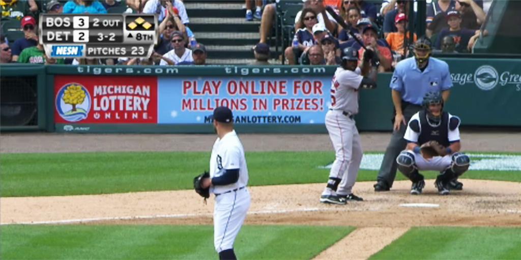 RedSox's tweet photo. This guy again! Make that FIVE RBIs for @JackieBradleyJr. WATCH: http://t.co/N1aeI2xie4 #RedSox http://t.co/vXrFAuugcj