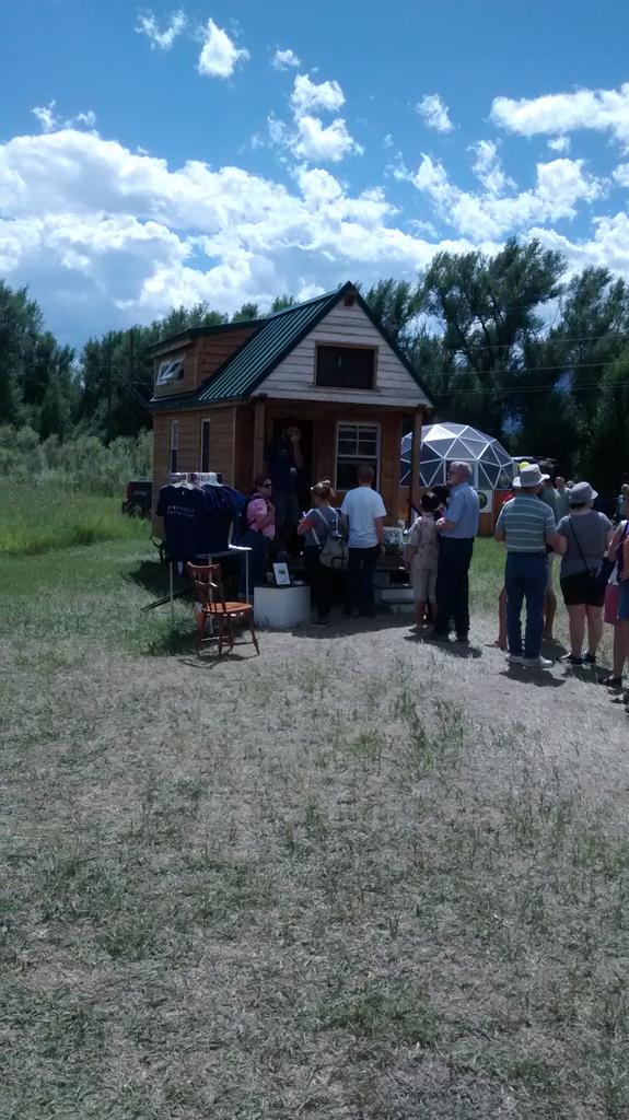 tinythingsnlife's tweet photo. Check out @TinyHouseX at the @TinyJamboree #tinyhousejamboree #tinyhouseexpedition #tinyhousecommunities http://t.co/9IoxH2NRpf