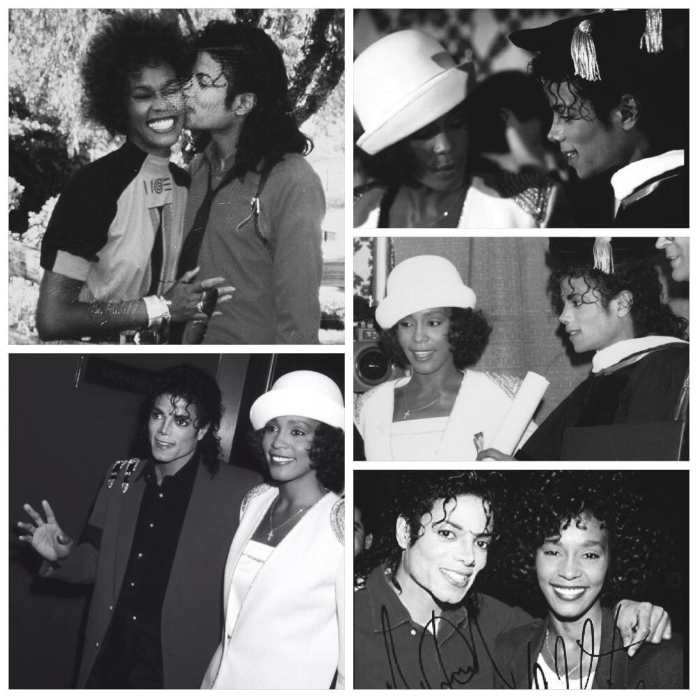 Whitney Houston and Michael Jackson appreciation message...happy birthday beautiful 