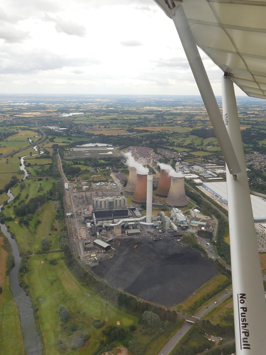 Rugeley power station from the air. #Englandhour