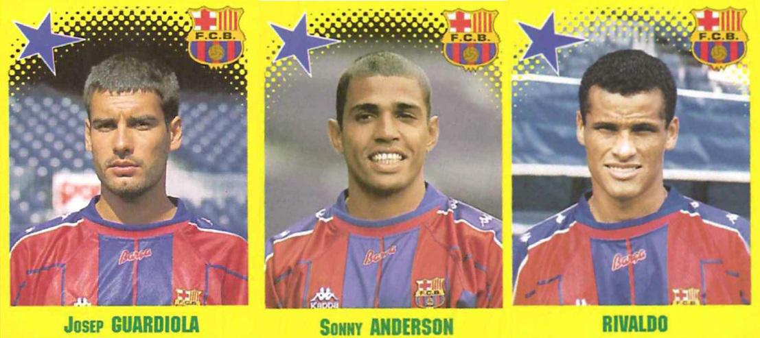 Resultado de imagem para fc barcelona SONNY ANDERSON