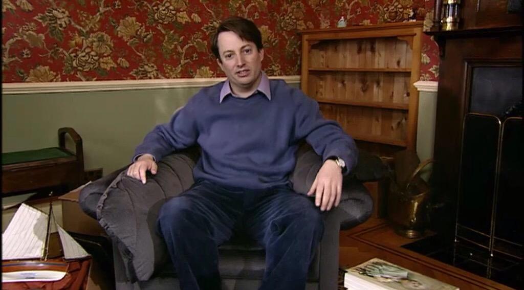 "I have a mouth but do not speak, I have a bed but never sleep - What am I?"
"A river."
"Nicholas Lyndhurst."